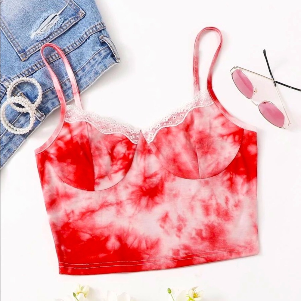 Tie Dye Cropped Cami